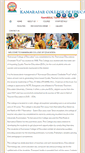 Mobile Screenshot of kamarajarinstitutions.org